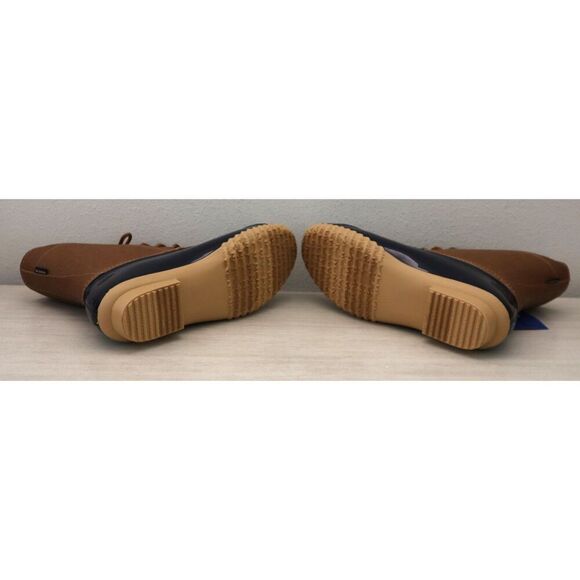 JBU x Jambu B9MAW73 Women 10M Navy/Tan Maplewood WP Vegan Leather Duck Boots - Picture 4 of 13